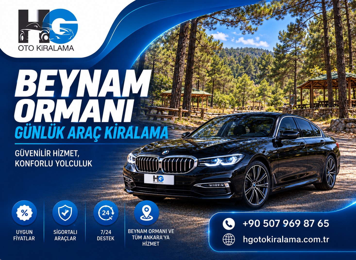 Beynam Ormanı Araç Kiralama